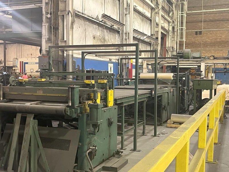 20000 LB X 50&quot; X .230&quot; ROWE CUT TO LENGTH LINE