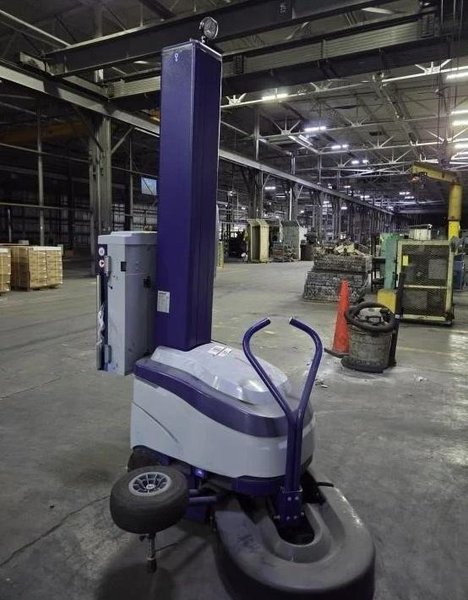 ROBOPAC ROBOT S7 PVS SELF-DRIVE WRAPPING MACHINE. STOCK # 0435726