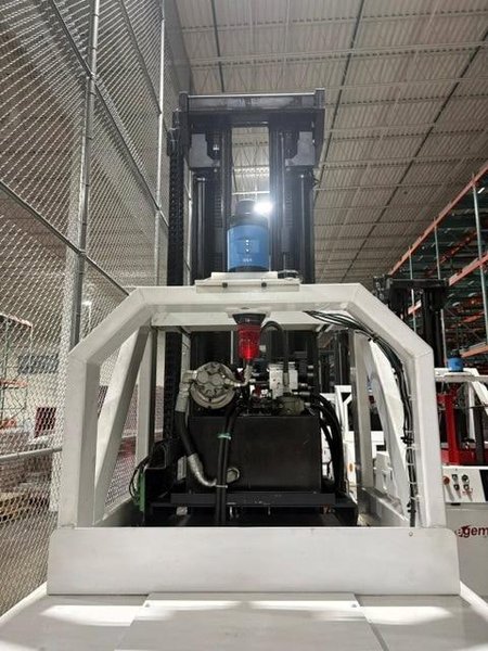(x33) Egemin CBV 7607 LX Automated Guided Forklifts AGV, 5,300 LB Capacity, 300″ Lift, 48V- Varying Hours