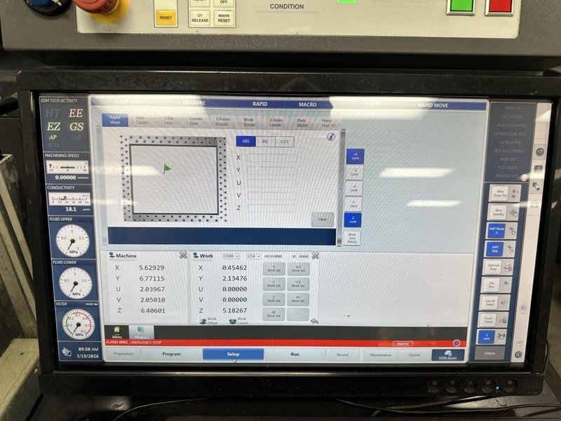 Makino U32J CNC Wire EDM, 2013