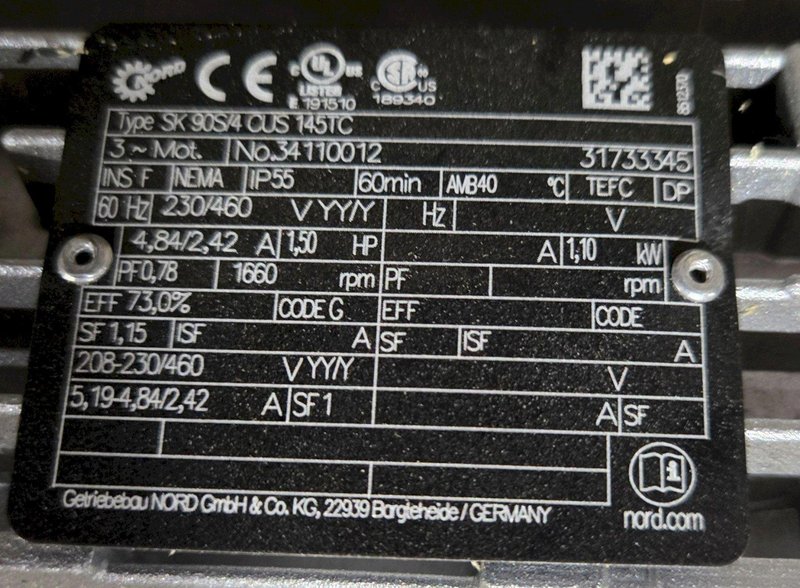 INDUSTRIAL KINETICS Powered Roller Conveyor Transfer System USED