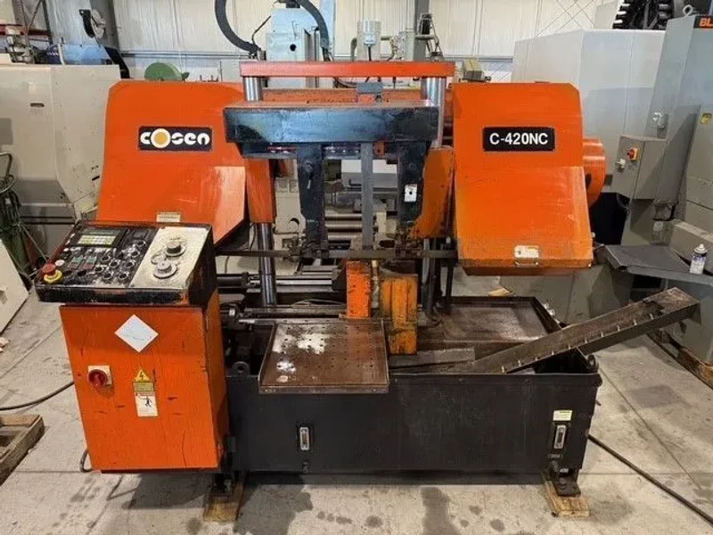 COSEN C-420NC Automatic Horizontal Band Saw 2007’ #7571