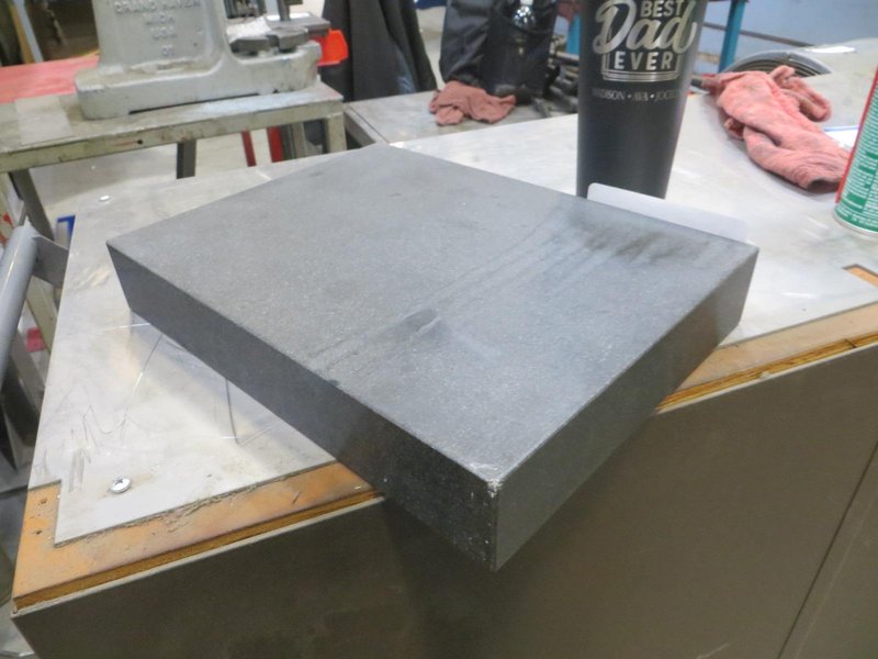 Black Granite Surface Plate 12&quot; X 9&quot; X 1&quot; 7/8&quot;- Auction Item
