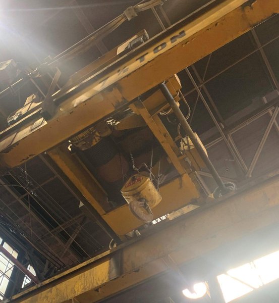 7-1/2 TON P&amp;H TOP RUNNING CRANE HOIST: STOCK #14609