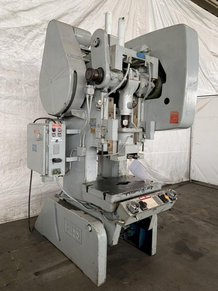 60-TON BLISS C-60 BACK-GEARED OBI PRESS. STOCK # 0788724.