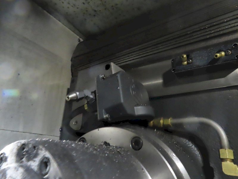 Haas EC-1600 CNC Horizontal Machining Center with Integrated 4th axis Rotary Table, 5th Axis Drive, Probing, and Thru-Spindle Coolant