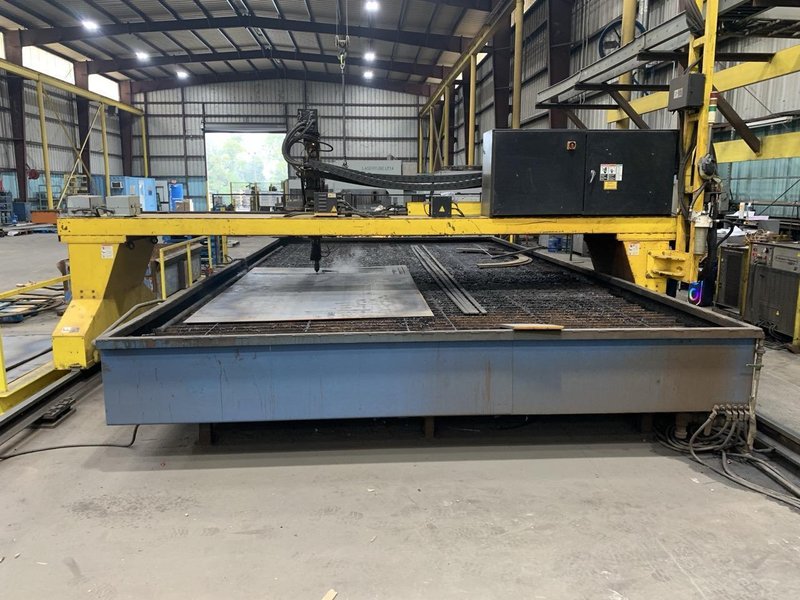 10′ x 20′ ESAB Avenger X-5000 Plasma Table, 2015 – Plasmarc 601