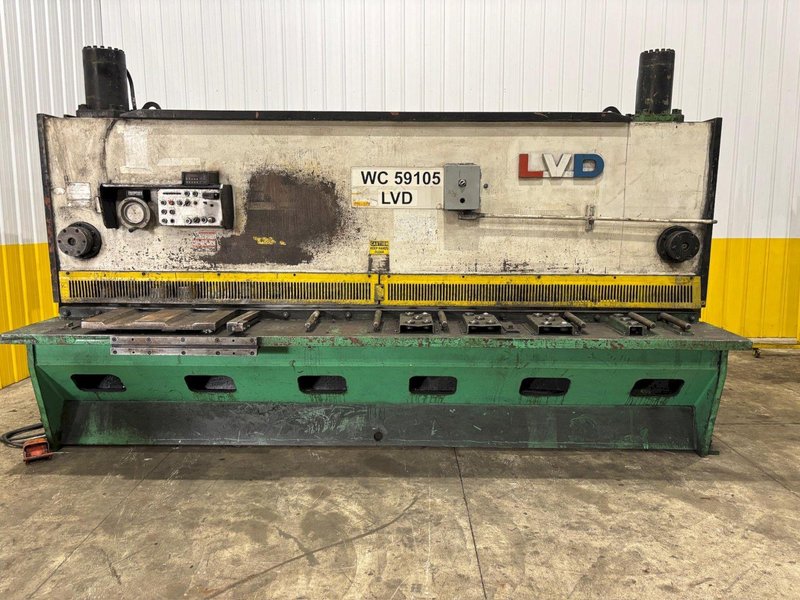 12' X 1/2" LVD MODEL #12-OH-50 HYDRAULIC POWER SHEAR: STOCK 16342