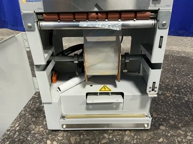 Clamco 12” W Roll Semi-automatic Tabletop Bagger - 575b Rollbag