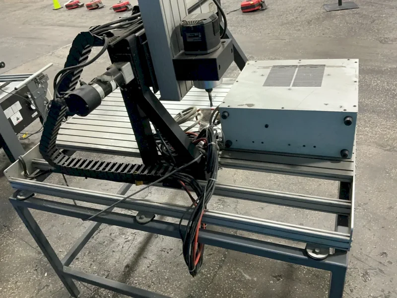 TECHNO INC. 53.5” X 29.5” TABLE TABLETOP CNC ROUTER  -  TABLETOP MODEL-054