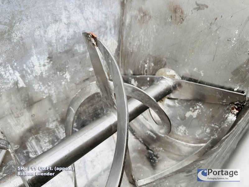 Aaron Equipment Jacketed 11-Cu.Ft. Ribbon Blender