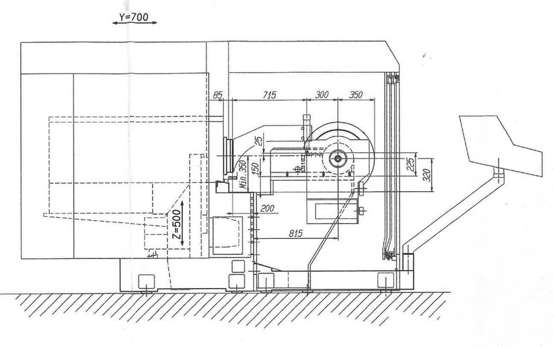 OMV / Parpas - HSC 1100 CNC 5 axis