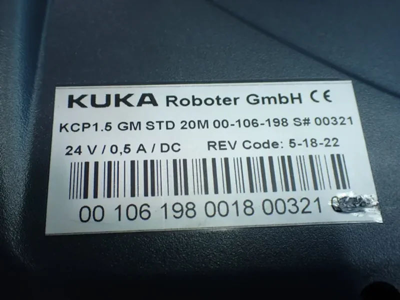 KUKA ROBOTER TEACH PENDANT  -  00-106-198