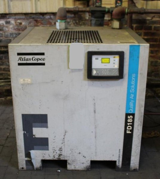 ATLAS COPCO MODEL FD185 AIR DRYER. STOCK # 0893024.