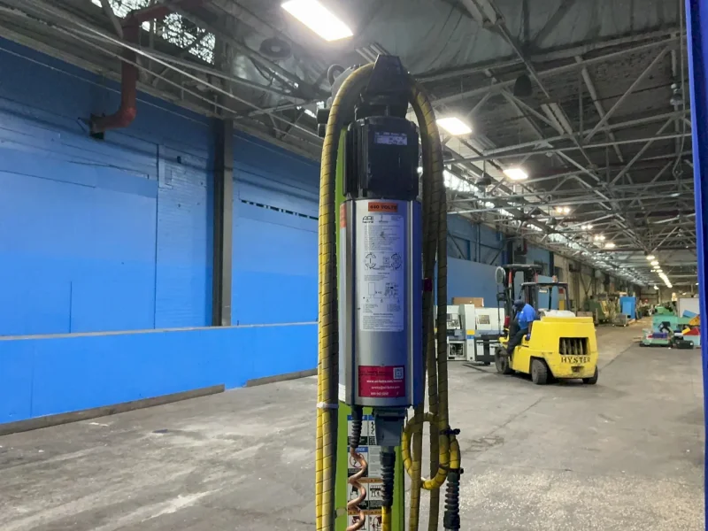 ARI-HETRA 4 @ 18000 LBS SET OF 4 MOBILE COLUMN LIFTS  -  10 AE