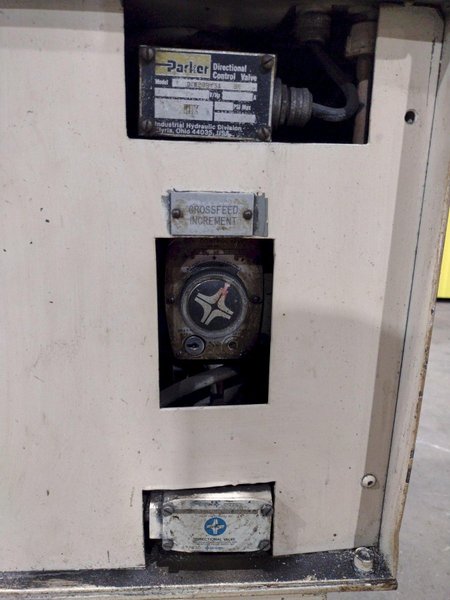 12&quot; x 36&quot; GARDNER MODEL #1236 HYDRAULIC HORIZONTAL SURFACE GRINDER: STOCK #19300