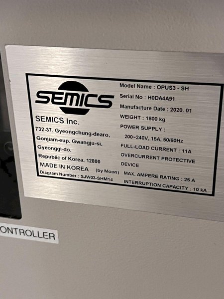 SEMICS OPUS3-SH WAFER PROBER USED