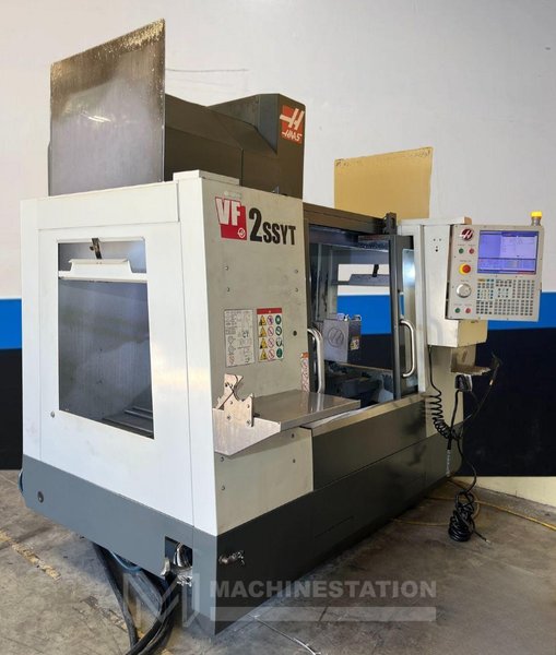 Haas VF-2SSYT CNC Vertical Machining Center – 2018 4th Axis Mill