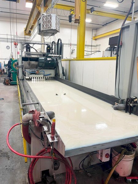 4’ x 26’ multi spindle CNC Gantry Drilling Machine