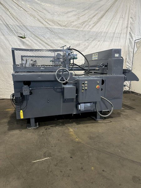 60" X .190" DALLAS 2D-400 AIR FEEDER WITH POWERED PINCH ROLLS. STOCK # 1247223