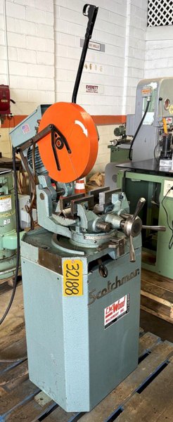 14" Scotchman Cold Saw CP0 350LT, Miter, 4-7/8" Tube, 2" Solids,  3 HP