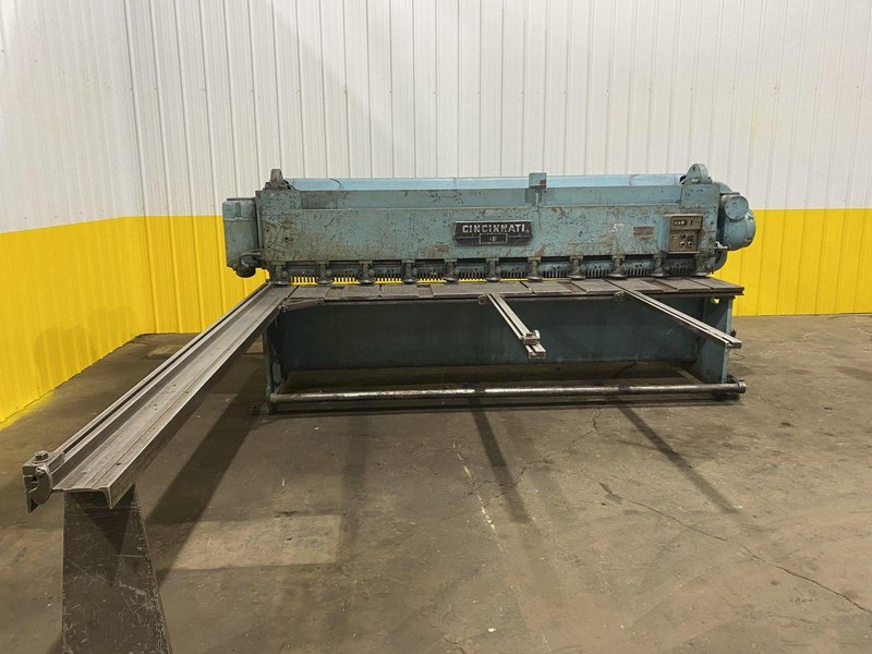 10' X 10" GA  CINCINNATI MODEL #1010 MECHANICAL SHEAR: STOCK #19575