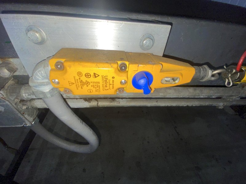 3 STAGE X 36&quot; X 18&quot; WALSH MODEL #AOE286 STEEL MESH-BELT PASS-THROUGH STAINLESS WASHER: STOCK #20166