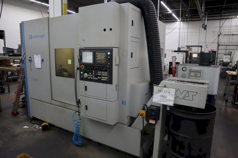 Hardinge GS 200/66 MY CNC Turning Center with Live Milling, 12 Station Turret with Y-Axis, Programmable Tailstock, Parts Catcher, Chip Conveyor- Auction Item