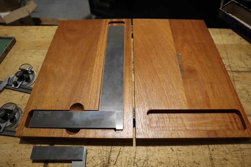Mitutoyo Protractors, Starrett Square, Straight Edge Scales- Auction Item