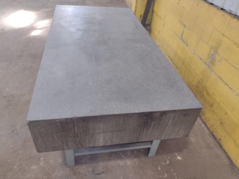 8&#039; X 4&#039; X 14&quot; ROCK OF AGES PRECISION LAYOUT INSPECTION GRANITE TABLE: STOCK #23806
