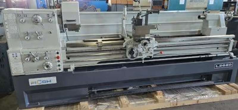 New Ficom L2680 Engine Lathe (#5924)