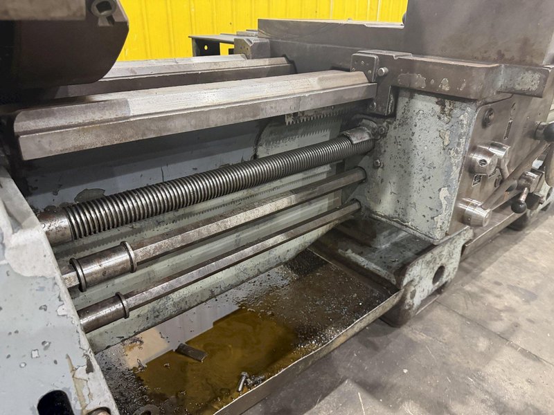 32"/46" X 144" MEUSER GAP BED ENGINE LATHE 3-1/8" HOLE: YOBRO #25908
