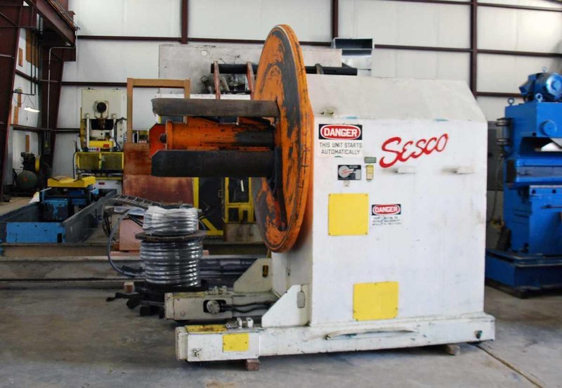 30,000 Lb. x 36″ SESCO Coil Reel and Car
