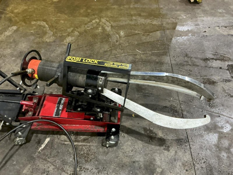 15 TON POSI-LOCK MODEL #PH110 PORTABLE HYDRAULIC GEAR &amp; WHEEL PULLER WITH ENERPAC POWER UNIT: YOBRO #25094