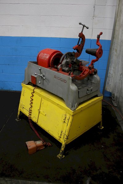 4&quot; RIDGID MODEL #444 PIPE &amp; BOLT THREADER: STOCK 76018