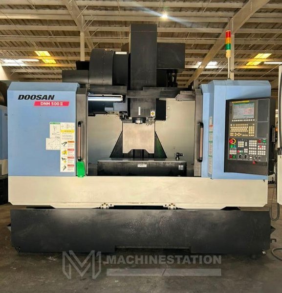 Doosan DNM 500II CNC Vertical Machining Center – 12,000 RPM Mill