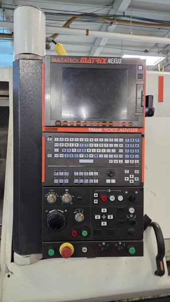 Mazak QTN 450-II CNC Turning Center;2006-Tool Setter, 24 Station Turret, Mist collector