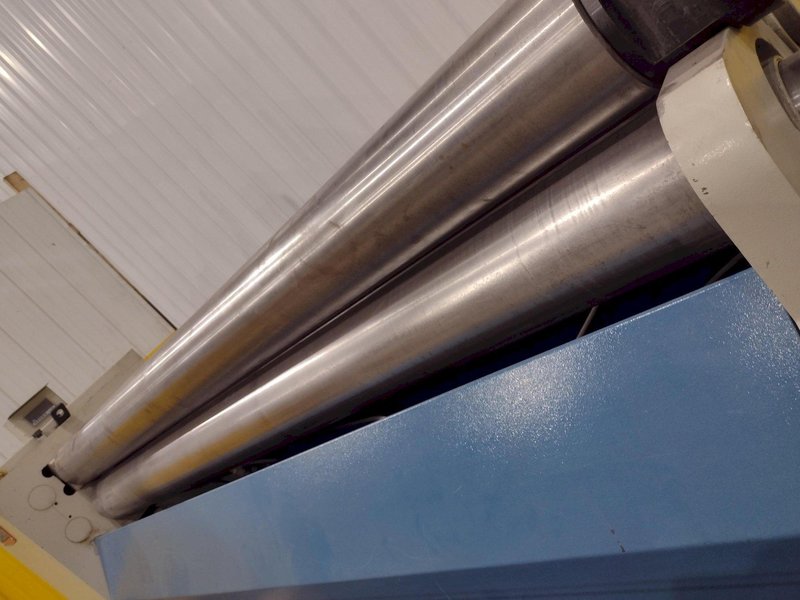 8&#039; X 9 GAUGE BAILEIGH PR-609 HYDRAULIC PLATE BENDING ROLL: YOBRO #24450