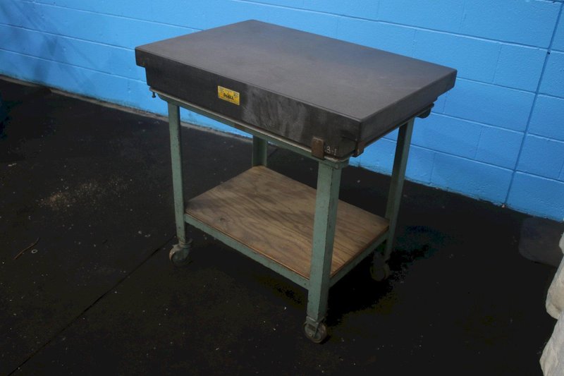 24&quot; X 36&quot; X 5&quot; DOALL GRAITE SURFACE PLATE: STOCK #75219
