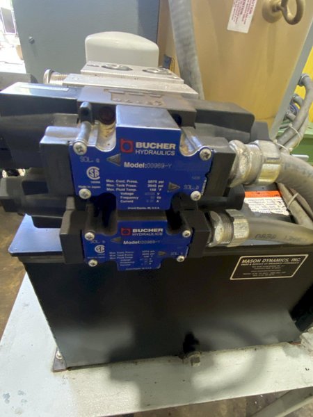 40,000 LBS X 10' X 7' LANGE-LIFT HEVI-HAUL HYDRAULIC SCISSOR LIFT TABLE WITH TILTING DECK: STOCK #17444