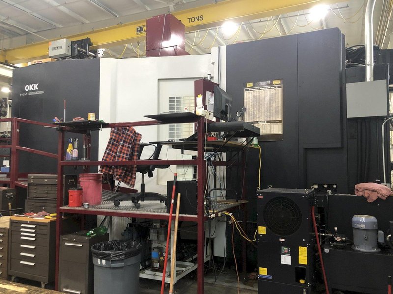 2008 OKK HM1250s CNC Horizontal Machining Center For Sale