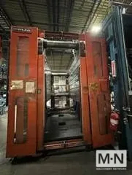 20 LB DUAL HEAD STERLING ACCUMULATOR HEAD BLOW MOLDING MACHINE MFG 1998