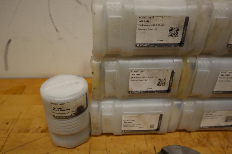 Komet ABS Modular Tool Holder Reducers,  Sizes ABS50,63 ***Most New In Packages***- Auction Item