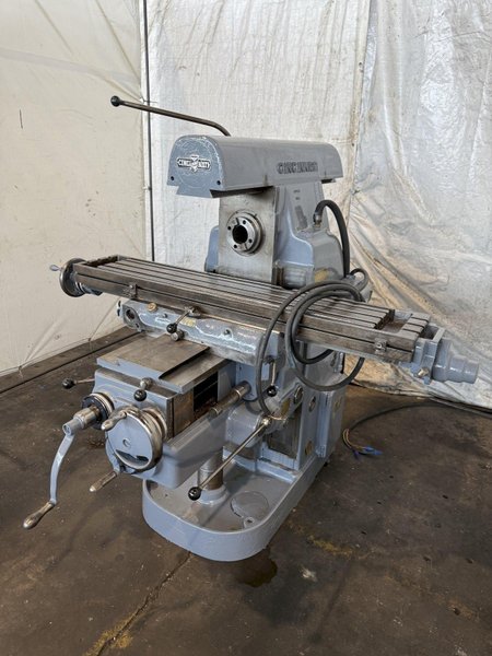 CINCINNATI #2ML HORIZONTAL MILLING MACHINE. STOCK # 0553025.