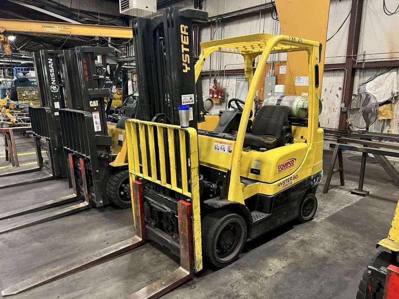 5550 LBS HYSTER MODEL #S60FT FORTIS LP-GAS FORKLIFT: STOCK # 3444