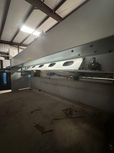 1/4″ x 13′ Accurl MS8 MasterCut CNC Guillotine Shear, 2023 – Available Immediately, Backgauge, Light Curtain, Auto Blade Gap/Rake Angle