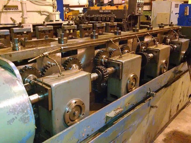 8 Stand 40.00&quot; x 3.25&quot; Michigan Roll Form Rollformer