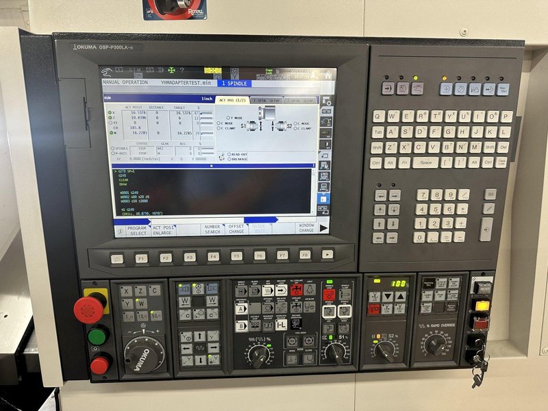 2024 Okuma Genos L3000MYW-EX CNC Lathe For Sale - Like New