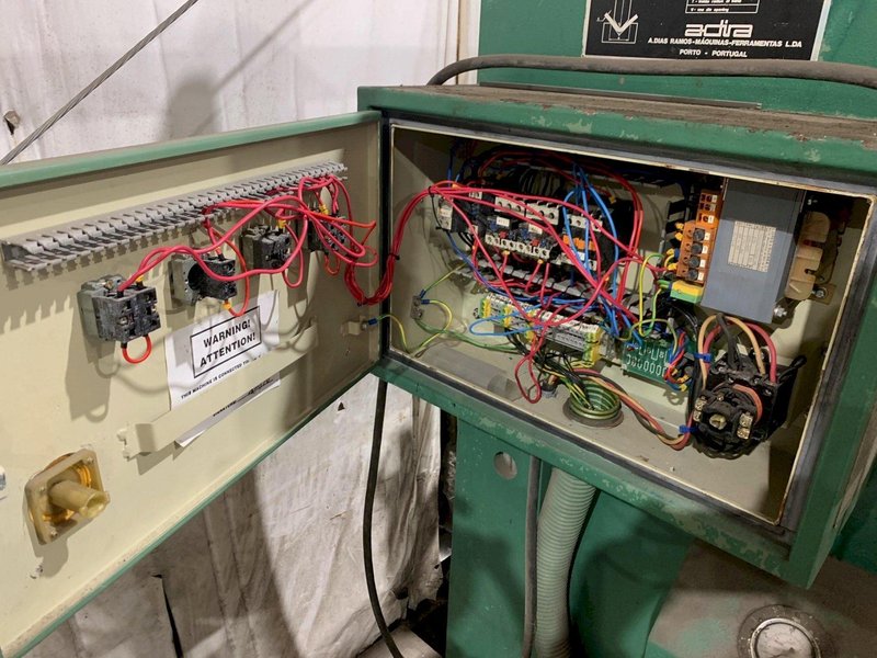 32 TON X 60" ADIRA QHA-3215 UP-ACTING HYDRAULIC PRESS BRAKE. STOCK # 0104221