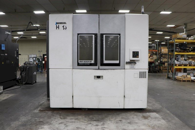 Okuma MA-600HII CNC Horizontal Machining Center, 2019 – Chip Conveyor, Through Spindle Coolant